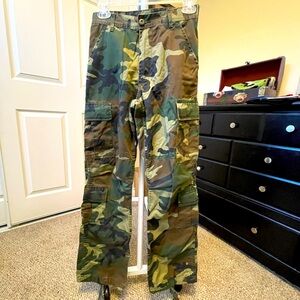 Camouflage army pants
